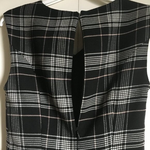 Sexy Y2K le Chateau Plaid Hourglass Dress - Picture 7 of 16